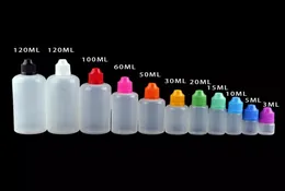 e cig ejuice eliquid空のオイルボトルプラスチックドロッパーボトル3ml 5ml 10ml 15ml 20ml 30ml 50ml 100ml 120ml