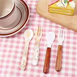 Łyżki kreatywne narzędzie kuchenne kawior gałki natury zastawa stołowa łyżka łyżki łyżeczki łyżeczki widelca deser lody
