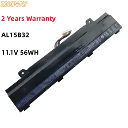 Батареи Znovay AL15B32 Батарея для ноутбука для Acer Aspire V15 DG2 V5591G V5591 Series T500073CF T500050HZ N15Q12 11.1V 56WH/5040MAH