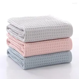 Asciugamano set di waffle vasca per la faccia di cotone solido per uomini adulti uomini donne 70 140 34 74 cm