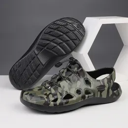 Mode Eva Sandals Utralight Outdoor Bekväm plattform Men Summer Supersoft Desinger tofflor Sandalias Hombre 240415