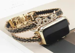 Women Jewelry Bracelet Band for Apple Watch 40mm 44mm 41mm 45mm Miamond Wrist Strap لـ IWatch Series 7 6 SE 5 4 3 2205186754937