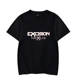Camisetas masculinas Excision Nexus camisa primavera verão Camual casual Crewneck Tee Man/Woman Roul
