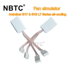 Accessories 2PCS Fan simulator For Antminer S17 & S19 L7 K7 Series aircooling miners