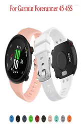 Assista Bands Silicone WatchBand Strap for Garmin Forerunner 45 45S Band Sport Bracelet Fashion Substitui