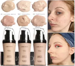 MARIA AYORA Face Foundation Cream Concealer Brighten Waterproof Full Coverage Professional Makeup Facial Matte Base Make Up1418809