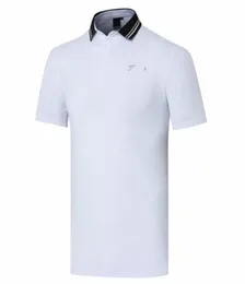 Novos homens Manga curta Tshirt Golf 4 Cores Men Sports Golf Roupos Sxxl em Choice Titl Leisure Shirt195072032813338