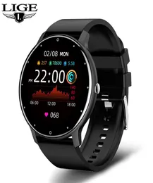 Lige BW0223 New Smart Watch Men and Women Sports Watch Blood Pression Sleep Monitoring Fitness Tracker Android iOS Pedometer Smart6706984