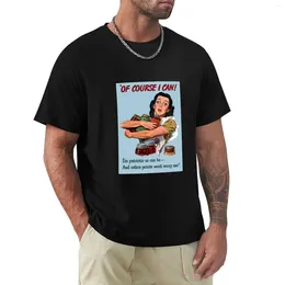 Men's Polos Of Course I Can - Propaganda T-Shirt Customs Design Your Own Hippie Clothes Quick-drying