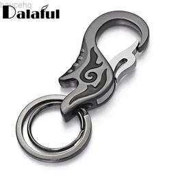 Tornari percorsi Dalaful semplice catene a fiamma Flame Holder Unique Metal smalings Regali di portata per uomini per uomini Women Car C360 D240417