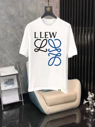 Designer Clothing T-shirt T-shirt z drukiem z literami, ponadwymiarowa sportowa koszula sportowa, koszulka, czysta bawełniana koszula z krótkim rękawem