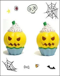 Hallowmas Squishy New PUシミュレーションカボチャアイスクリームスクイーズスローライジングハロウィーンスクイーズおもちゃおもちゃ漫画no2025671