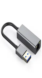 USB 30 إلى Gigabit Ethernet Adapter High Speed ​​RJ45 MAX 1000MBS لـ MacBook Computer6543265