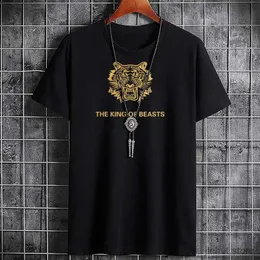 Herren T-Shirts T-Shirt für Männer Hemden Grafische T-Shirt Crossfit Harajuku Mode gedruckt T-Shirt Kleidung Große Männer T-Shirt Hochwertiger Beast King King