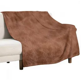 Blankets Cowhide Detail Throw Blanket Bed Linens Cute Plaid Decoratives