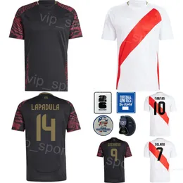 National Team Peru 3 CORZO Soccer Jerseys Man 24-25 Copa America 6 TRAUCO 1 GALLESE 11 RUIDIAZ 18 CARRILLO 7 SOLANO 7 POLO 10 FARFAN FLORES LAPADULA Football Shirt Kits