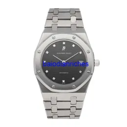 Audemar Pigue Men's Watch Relógios automáticos Audemar Pigue Royal Oak Automatico acciaio diamanti da uomo bracciale orologio fn0o
