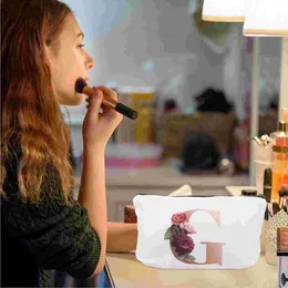 Förvaringspåsar stor kapacitet makeup arrangör väska brudtärna gåvor flickor reser personliga kvinnor