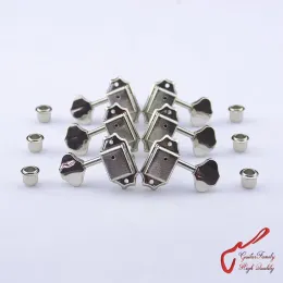 Kablar 1 Set GuitarFamily 3R3L Vintage Guitar Machine Heads Tuners Nickel ( #1094) Tillverkad i Korea