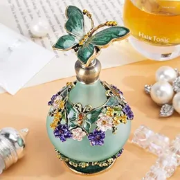 Garrafas de armazenamento 1pc 25ml Distribuidor de perfume pintado vintage Dubai esmalte Dubai Esmal