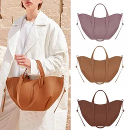 豪華なサイムハンドバッグ10AデザイナーバッグレディースマンThe Tote Bag Purse Mirror Qualse Clutch Pochette Crossbody Shopper Bag 2サイズの小さな大きな革のショルダーバッグ