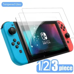 Players 1/2/3PCS Protective Tempered Glass For Nintend Switch Lite Screen Protector Film For Nintendos Switch NS OLED Glass Accessories