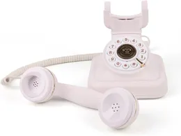 Alternativa del libro per gli ospiti del matrimonio per la festa di compleanno del matrimonio messaggio vocale vocale, telefono degli ospiti audio Telefono di matrimonio (White)