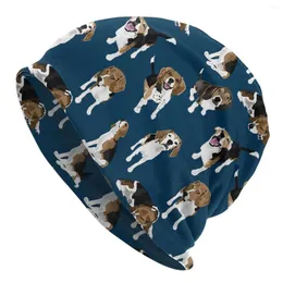 Beralar sevimli ince kaput homme açık beagle köpek kafatası Beanies kapaklar stil şapkalar