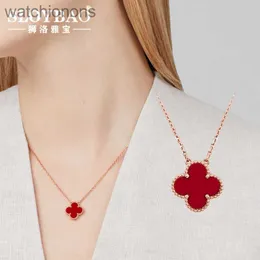 Luxury Top Grade Vancelfe Brand Designer Necklace of Type of Four Leaf Clover Neck High Quality Jeweliry Gift