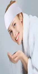 Haarclips Barrettes Verstellbare Wrap -Stirnbänder für Frauen Mädchen Kopfbedeckungs Schönheit Make -up Handtellung weicher Salon Spa Gesichtsstirnbandhai4226355