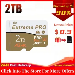 カードMicro TF SD Card Mini SD Class10 128GB 256GB 512GB高速書き込みスーパー互換性電話カメラMeomoryカード2TB 1TB