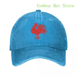 Ballkappen Sydney Roosters - Big Red Cockerel Baseball Cap Hut Rave Horse Mens's Frauen