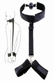 Massage BDSM Toys for Adult Games Bondage Gear BDSM -Einschränkungen Fetisch Slave Handschellen Gag Collar Erotik Sexspielzeug für Frauen Paare 5898522