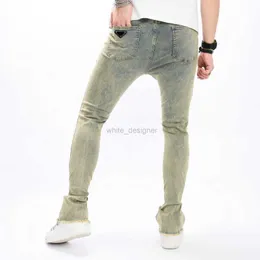 Дизайнерские джинсы для мужчин новые мужские джинсы Ностальгические модные