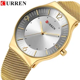 Curren Top Brand Luxury Fashion Classic Design Quartz Men Watches Full Steel Band Wristwatch Hodinky Relogio Masculino271d