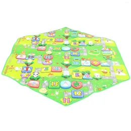 Carpets Hexagonal Game Mat Number Learning Area Rug Tents Infant Crawling Carpet Household