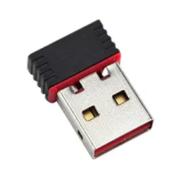 2024 Mini Network Card USB 2.0 Wi -Fi bezprzewodowa karta LAN LAN 150 Mbps 802.11 NGB RTL8188EU Adapter dla laptopa komputerowy dla wifi