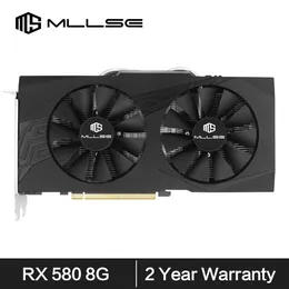 Tarjeta gráfica de juego AMD RX 580 8GB 2048SP GDDR5 de 256 bits PCI-E