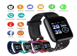 116 Plus Smart Watch 116plus Multifunktionales Sportarmband Smart Wristband IP67 Fit Bit Smart Digital Armbandwatches 9623554