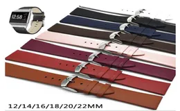 가죽 16mm 20mm 18mm watchband Quick Release Watch Band Strap Brown for Men 여성 6289961