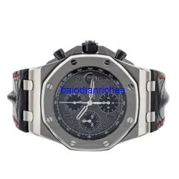 Audemar Pigue 남자 시계 자동 시계 Audemar Pigue Royal Oak Sea Stainless Steel Grey Horn Back 42mm 26470st fnm1