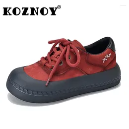 Casual Shoes Koznoy Ergonomic 4cm Cow Seced