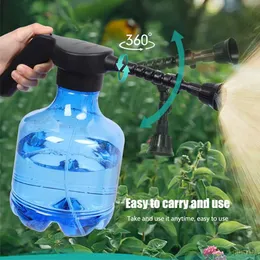 Pulverizadores em spray doméstico elétrico spray recarregável a rega spray de flor multifuncional pulverizador de névoa para limpeza de cabelo Jardinagem doméstica