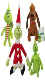 Alta qualidade 100 Toys de algodão 118x 30cm Como o Grinch roubou animais de brinquedo de pelúcia de Natal para presentes de férias para crianças WHO3902636