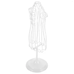 Dog Abbigliamento Iron Mannequin Stand Abbigliamento Display Autovalo per cappotto per gatto Dreses