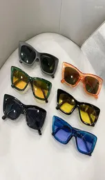نظارة شمسية Lumias 2023 أزياء ظلال العيون للنساء على الطراز الكوري الصيف خمر عصري في الهواء الطلق الشاطئ protece eyeglassessunglas9907975