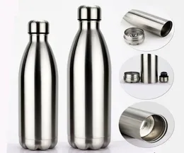 الفولاذ المقاوم للصدأ من الفولاذ المقاوم للصدأ قولان الزجاجة ماء منظم حبوب منع الحمل يمكن أن يكون آمنا من المعادن إخفاء بقعة مقابل المال 21039906347