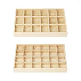 Jewelry Pouches Display Tray Wood Hairpins Durable Brooch Pin Jewellery Storage For Dresser Dorm Selling Showcase Home Apartment