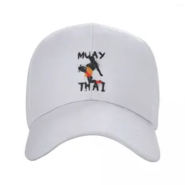 قبعات الكرة مخصصة للبيسبول مقاتلة Muay Thai للرجال نساء قابلة للتعديل تايلاند روح الشاحنة قبعة الشارع