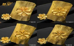Bangle Xuhuang Индийский золотые браслеты с кольцом Dubai Bride Wedding Braslet Bracelet Gisterry Gisters Arabic Chally 2210312411070